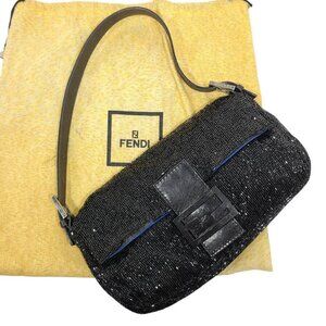 Fendi Beaded Decor Bucket Bag